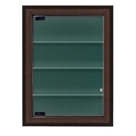 United Visual Products Indoor Enclosed Combo Board, 72"x36", Bronze Frame/Grey & Rubber UVCB7236BZ-GREY-RUBBER
